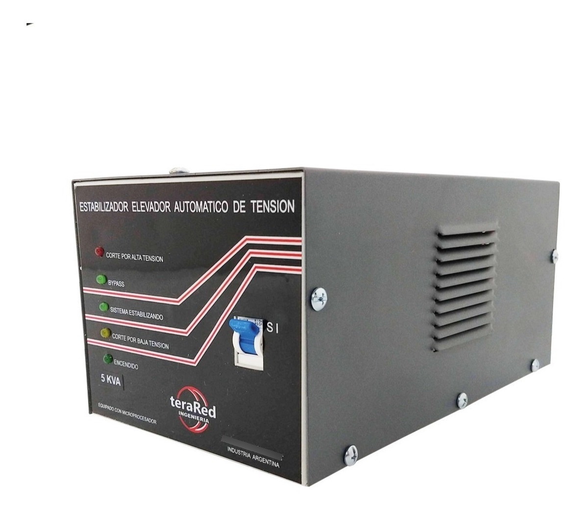 Estabilizador compacto TeraRed de 5 KVA